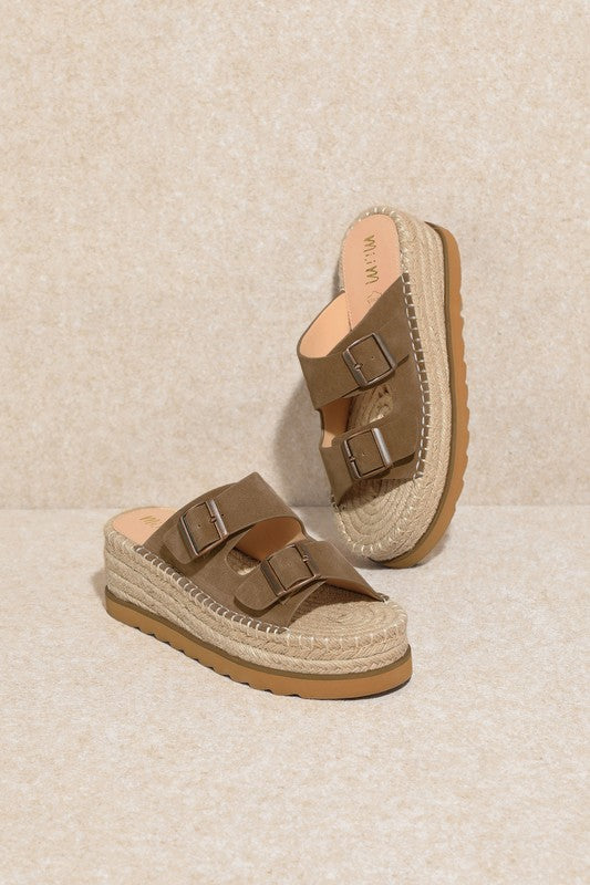 Hazel Espadrille Slide