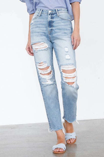 High Waist Mom Jeans