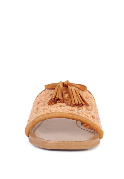 Natural Tassel Flats