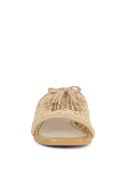 Natural Tassel Flats