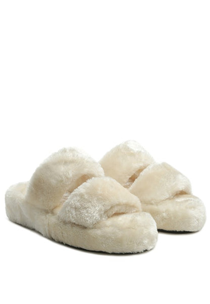 Smoothie fur slip-on flats