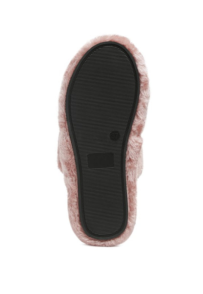 Smoothie fur slip-on flats