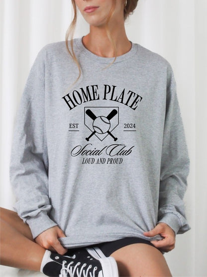 Homeplate Social Club Crewneck Sweatshirt