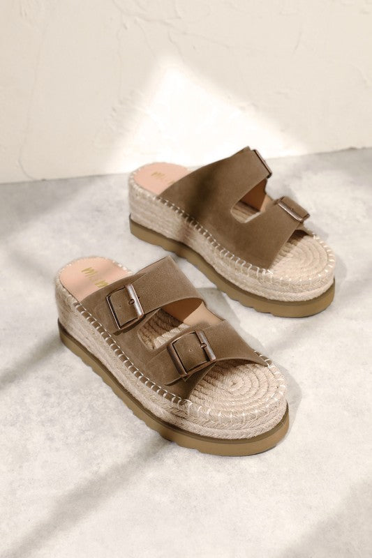 Hazel Espadrille Slide